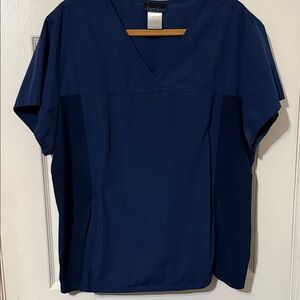 Cherokee Women's Navy Blue Short Sleeve Scrub top